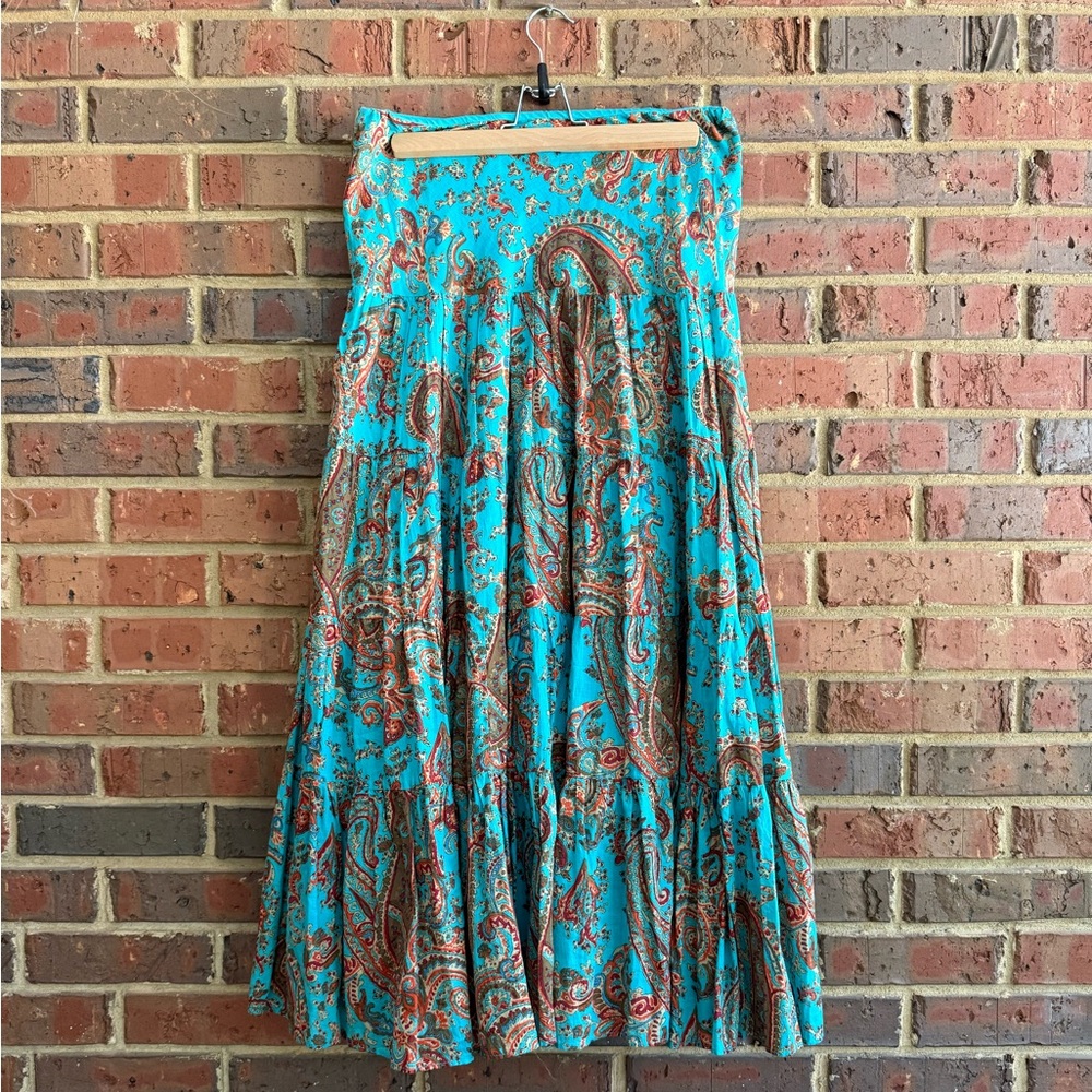 Beautiful Boho Style Ralph Lauren Skirt Size XS